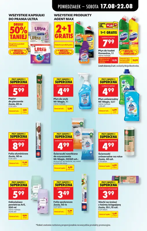 Biedronka - gazetka promocyjna Od poniedziałku, Z ladą tradycyjną od poniedziałku 17.08 do soboty 22.08 - strona 81