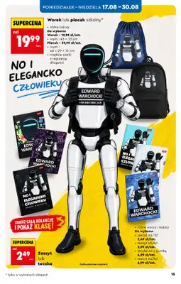 Biedronka - gazetka promocyjna Hity i inspiracje, od 20.08 od czwartku 20.08 do środy 02.09 - strona 17