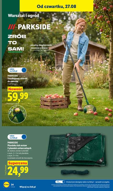 Lidl - gazetka promocyjna Katalog od poniedziałku 24.08 do niedzieli 30.08 - strona 40