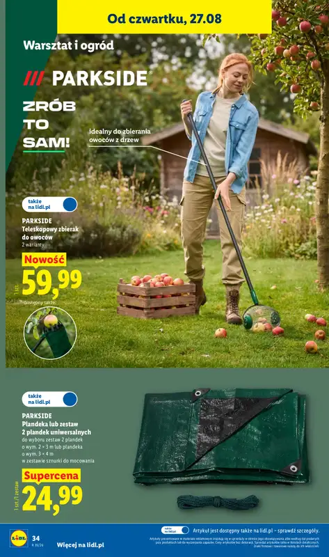 Lidl - gazetka promocyjna Katalog od poniedziałku 24.08 do niedzieli 30.08 - strona 40