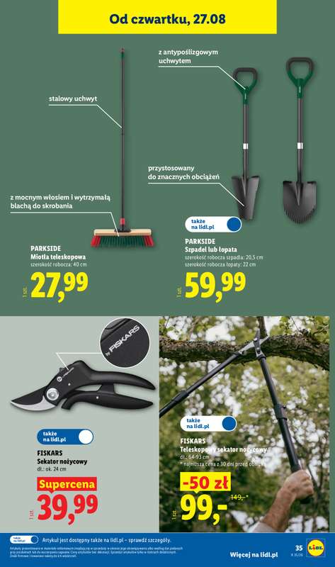 Lidl - gazetka promocyjna Katalog od poniedziałku 24.08 do niedzieli 30.08 - strona 41