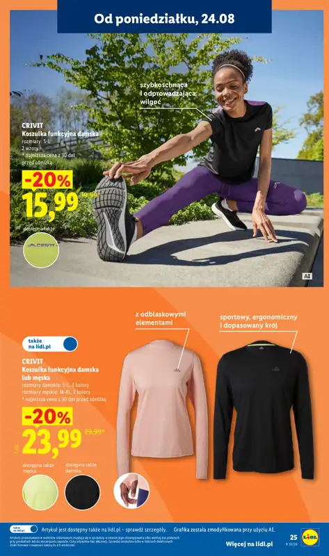Lidl - gazetka promocyjna Katalog od poniedziałku 24.08 do niedzieli 30.08 - strona 31