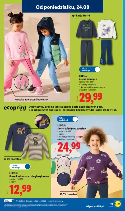 Lidl - gazetka promocyjna Katalog od poniedziałku 24.08 do niedzieli 30.08 - strona 21