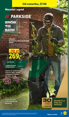 Lidl - gazetka promocyjna Katalog od poniedziałku 24.08 do niedzieli 30.08 - strona 33