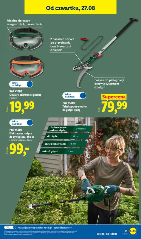 Lidl - gazetka promocyjna Katalog od poniedziałku 24.08 do niedzieli 30.08 - strona 37