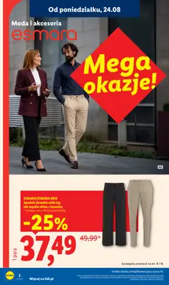 Lidl - gazetka promocyjna Katalog od poniedziałku 24.08 do niedzieli 30.08 - strona 2