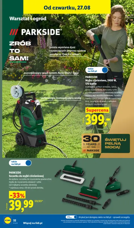 Lidl - gazetka promocyjna Katalog od poniedziałku 24.08 do niedzieli 30.08 - strona 38