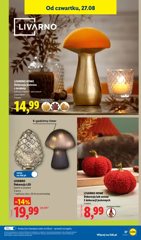 Lidl - gazetka promocyjna Katalog od poniedziałku 24.08 do niedzieli 30.08 - strona 43