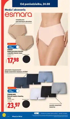 Lidl - gazetka promocyjna Katalog od poniedziałku 24.08 do niedzieli 30.08 - strona 18