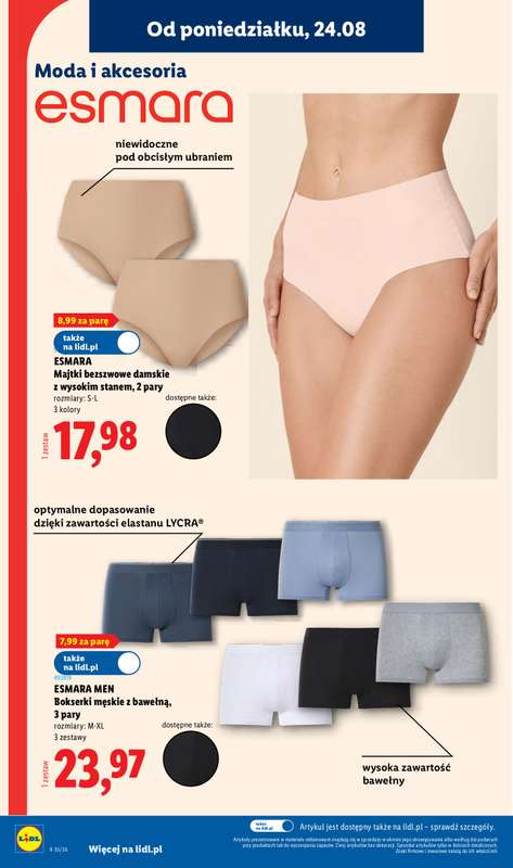 Lidl - gazetka promocyjna Katalog od poniedziałku 24.08 do niedzieli 30.08 - strona 18