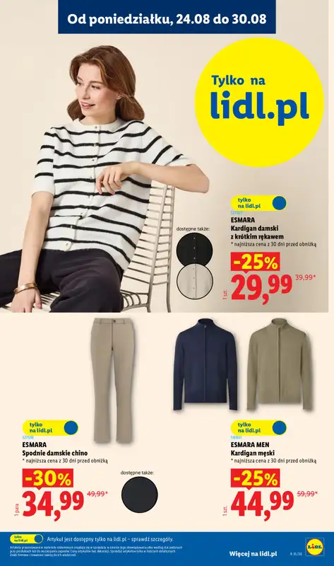 Lidl - gazetka promocyjna Katalog od poniedziałku 24.08 do niedzieli 30.08 - strona 19
