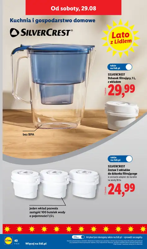 Lidl - gazetka promocyjna Katalog od poniedziałku 24.08 do niedzieli 30.08 - strona 46