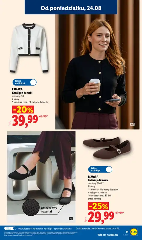 Lidl - gazetka promocyjna Katalog od poniedziałku 24.08 do niedzieli 30.08 - strona 11