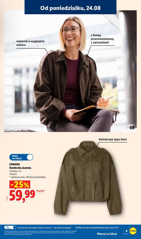 Lidl - gazetka promocyjna Katalog od poniedziałku 24.08 do niedzieli 30.08 - strona 9