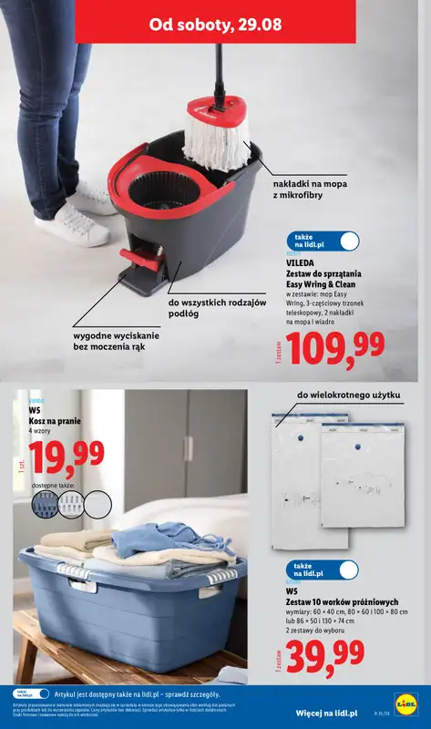 Lidl - gazetka promocyjna Katalog od poniedziałku 24.08 do niedzieli 30.08 - strona 55