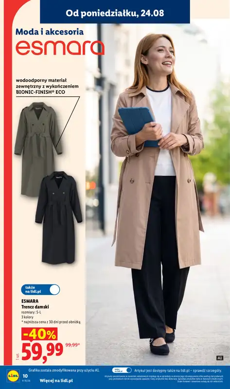 Lidl - gazetka promocyjna Katalog od poniedziałku 24.08 do niedzieli 30.08 - strona 10