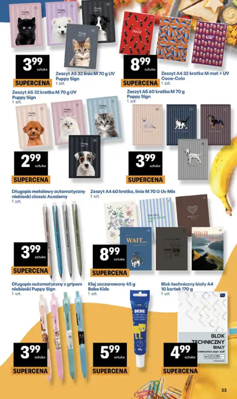 Delikatesy Centrum - gazetka promocyjna Gazetka  do środy 26.08 - strona 33