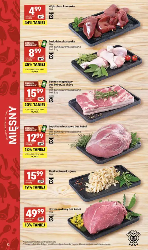 Delikatesy Centrum - gazetka promocyjna Gazetka  do środy 26.08 - strona 12