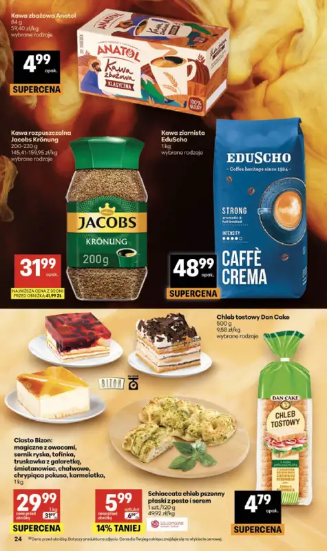 Delikatesy Centrum - gazetka promocyjna Gazetka  do środy 26.08 - strona 24