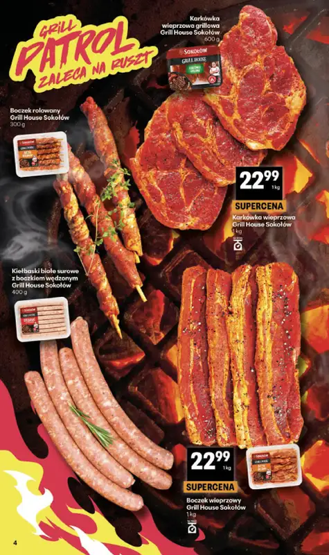 Delikatesy Centrum - gazetka promocyjna Gazetka  do środy 26.08 - strona 4