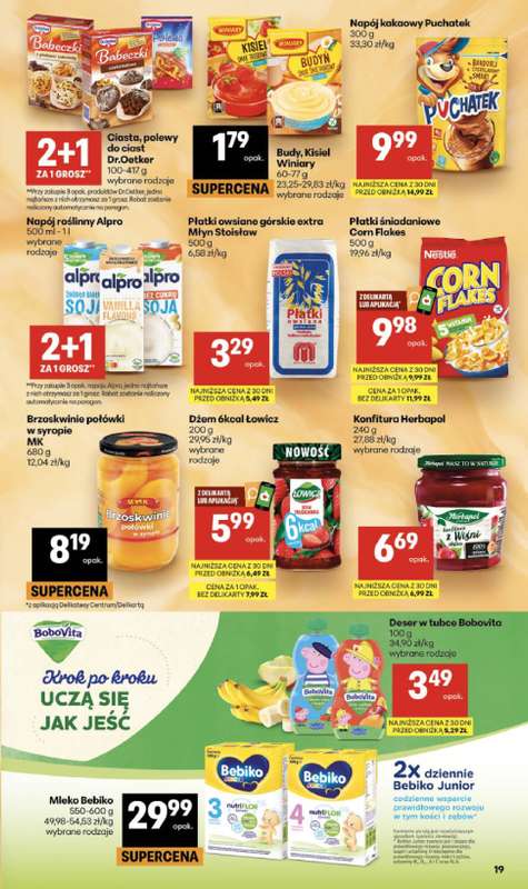 Delikatesy Centrum - gazetka promocyjna Gazetka  do środy 26.08 - strona 19