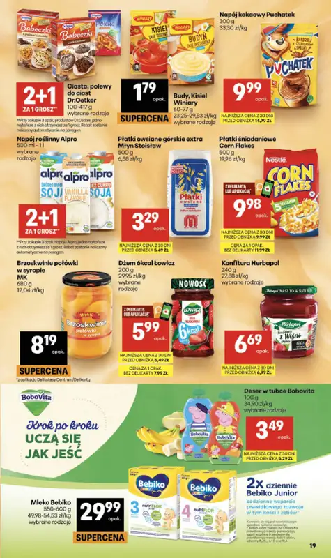 Delikatesy Centrum - gazetka promocyjna Gazetka  do środy 26.08 - strona 19