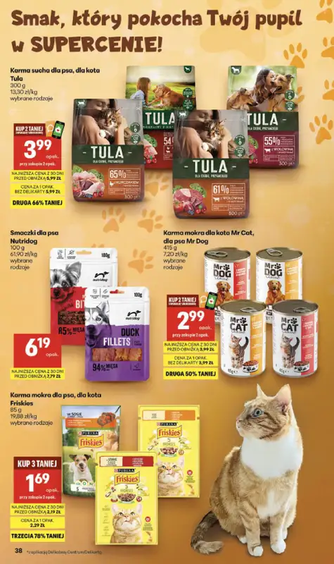 Delikatesy Centrum - gazetka promocyjna Gazetka  do środy 26.08 - strona 38