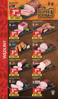 Delikatesy Centrum - gazetka promocyjna Gazetka  do środy 26.08 - strona 14
