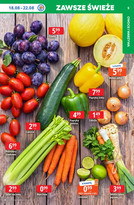 Leclerc - gazetka promocyjna Oferta E.Leclerc I Tanio to tu! od poniedziałku 17.08 do poniedziałku 24.08 - strona 5