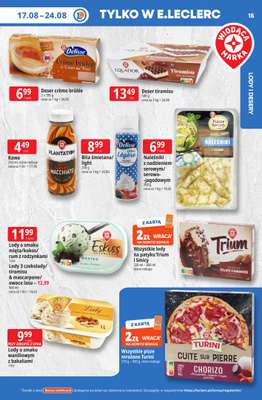 Leclerc - gazetka promocyjna Oferta E.Leclerc I Tanio to tu! od poniedziałku 17.08 do poniedziałku 24.08 - strona 15
