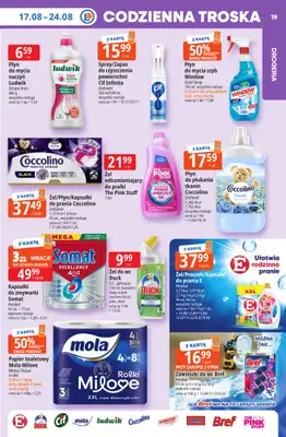 Leclerc - gazetka promocyjna Oferta E.Leclerc I Tanio to tu! od poniedziałku 17.08 do poniedziałku 24.08 - strona 19