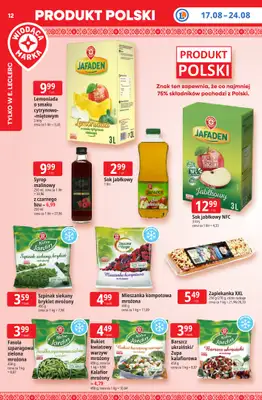 Leclerc - gazetka promocyjna Oferta E.Leclerc I Tanio to tu! od poniedziałku 17.08 do poniedziałku 24.08 - strona 12