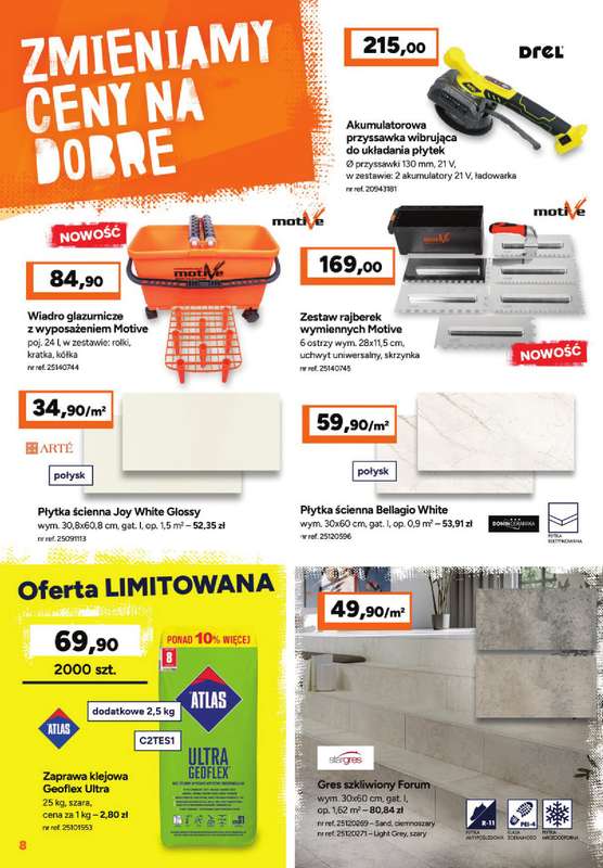 Bricoman - gazetka promocyjna Gazetka od poniedziałku 17.08 do niedzieli 13.09 - strona 8