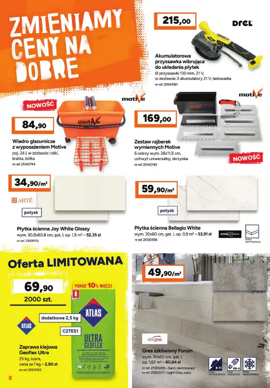 Bricoman - gazetka promocyjna Gazetka od poniedziałku 17.08 do niedzieli 13.09 - strona 8