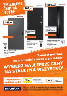 Bricoman - gazetka promocyjna Gazetka od poniedziałku 17.08 do niedzieli 13.09 - strona 14