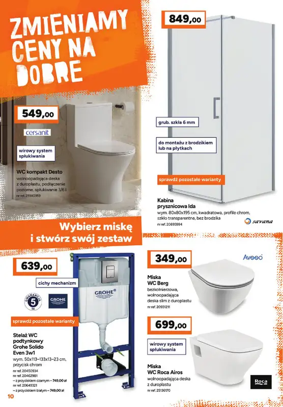 Bricoman - gazetka promocyjna Gazetka od poniedziałku 17.08 do niedzieli 13.09 - strona 10