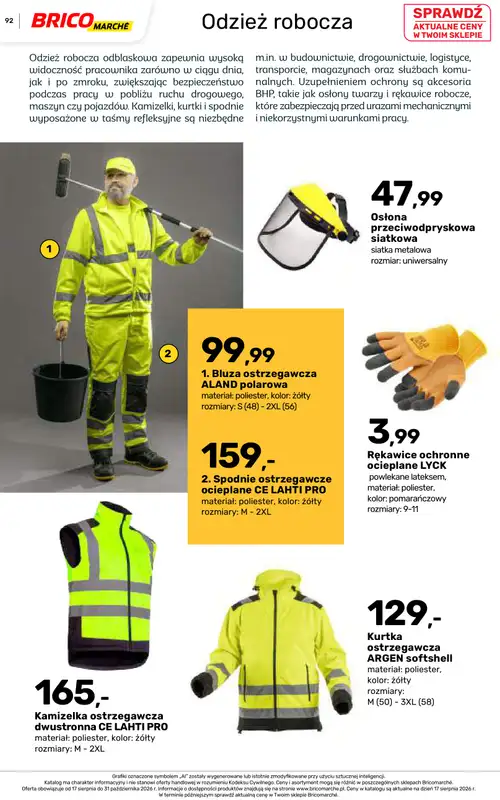 Bricomarche - gazetka promocyjna Jesienne inspiracje od poniedziałku 17.08 do soboty 31.10 - strona 92