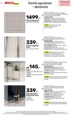 Bricomarche - gazetka promocyjna Jesienne inspiracje od poniedziałku 17.08 do soboty 31.10 - strona 85