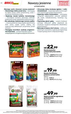 Bricomarche - gazetka promocyjna Jesienne inspiracje od poniedziałku 17.08 do soboty 31.10 - strona 62