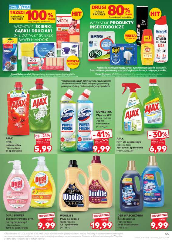 Kaufland - gazetka promocyjna Gazetka Tygodnia od środy 12.08 do środy 19.08 - strona 55