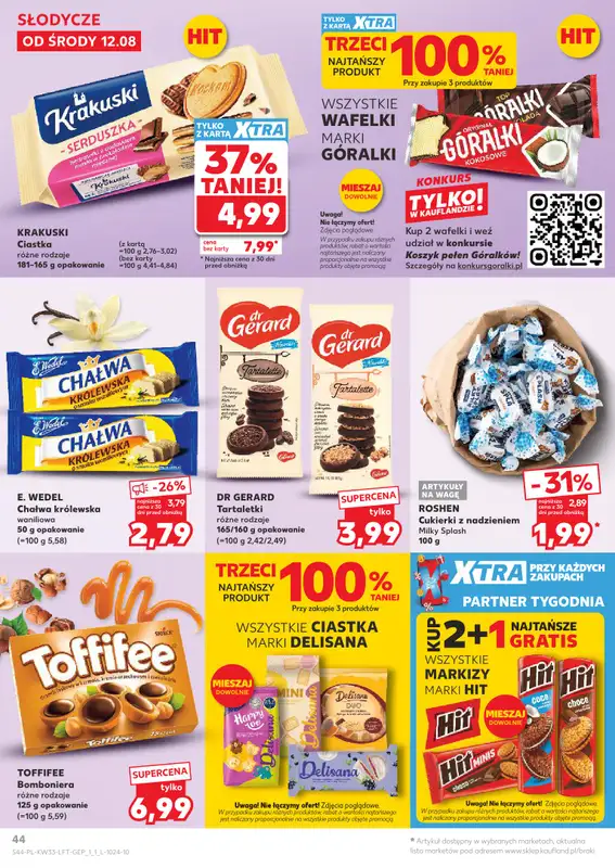 Kaufland - gazetka promocyjna Gazetka Tygodnia od środy 12.08 do środy 19.08 - strona 44