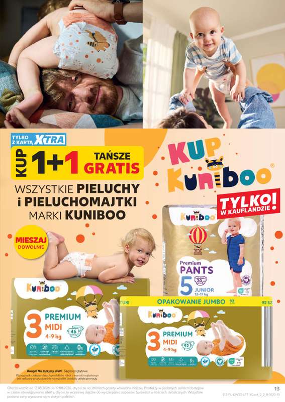 Kaufland - gazetka promocyjna Gazetka Tygodnia od środy 12.08 do środy 19.08 - strona 13