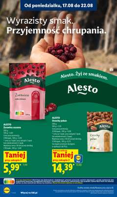Lidl - gazetka promocyjna Oferta od poniedziałku od poniedziałku 17.08 do środy 19.08 - strona 62