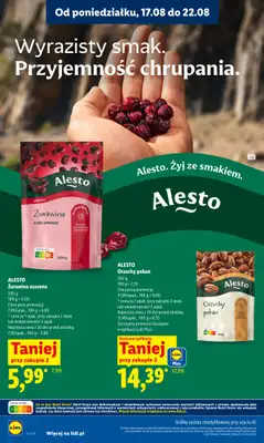 Lidl - gazetka promocyjna Oferta od poniedziałku od poniedziałku 17.08 do środy 19.08 - strona 62