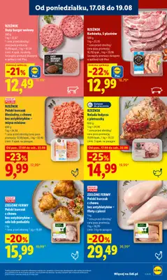 Lidl - gazetka promocyjna Oferta od poniedziałku od poniedziałku 17.08 do środy 19.08 - strona 45