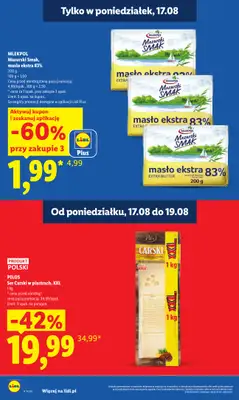Lidl - gazetka promocyjna Oferta od poniedziałku od poniedziałku 17.08 do środy 19.08 - strona 10