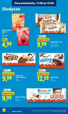 Lidl - gazetka promocyjna Oferta od poniedziałku od poniedziałku 17.08 do środy 19.08 - strona 66