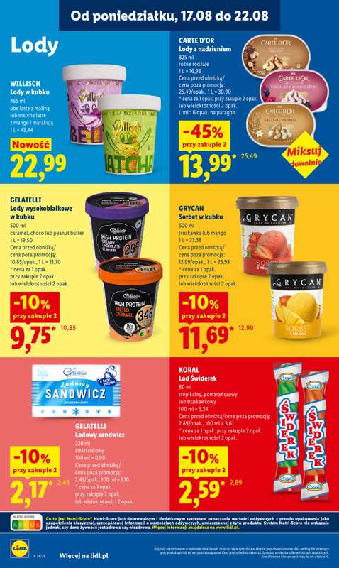 Lidl - gazetka promocyjna Oferta od poniedziałku od poniedziałku 17.08 do środy 19.08 - strona 54