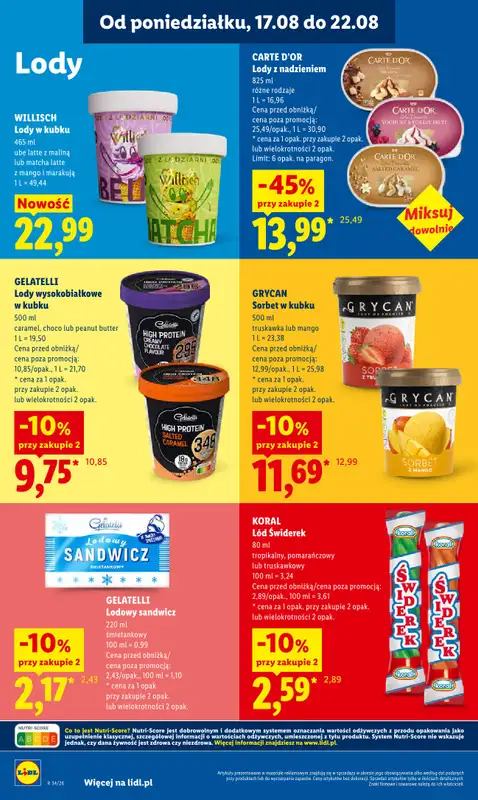 Lidl - gazetka promocyjna Oferta od poniedziałku od poniedziałku 17.08 do środy 19.08 - strona 54