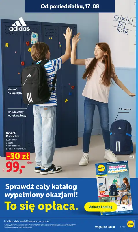 Lidl - gazetka promocyjna Oferta od poniedziałku od poniedziałku 17.08 do środy 19.08 - strona 31